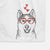 Nika the Siberian Husky Decorative Hand Towel