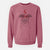 Valentine Noah the Border Collie - Unisex Pigment Dyed Crew Sweatshirt