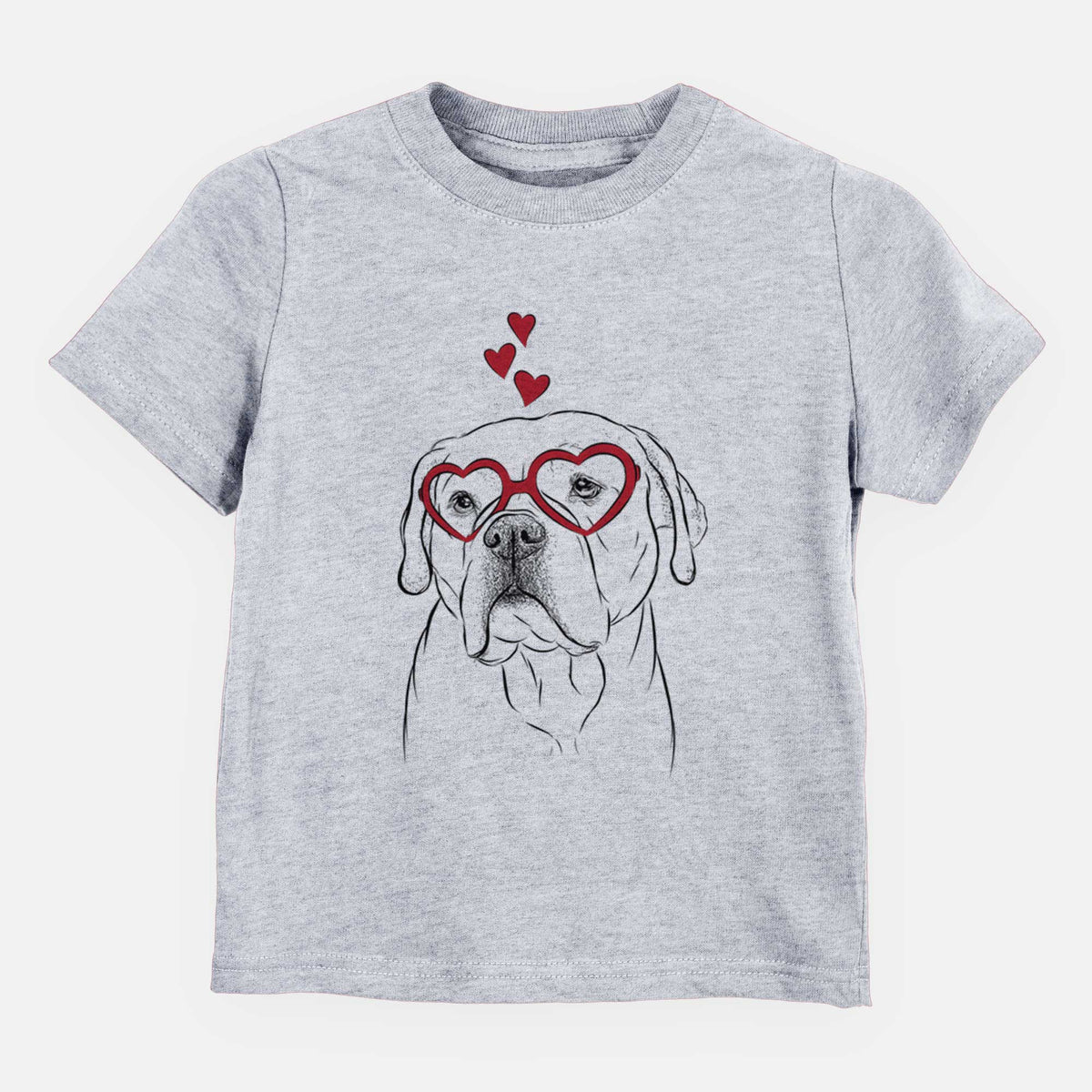 Valentine Nora the American Bulldog Mix - Kids/Youth/Toddler Shirt