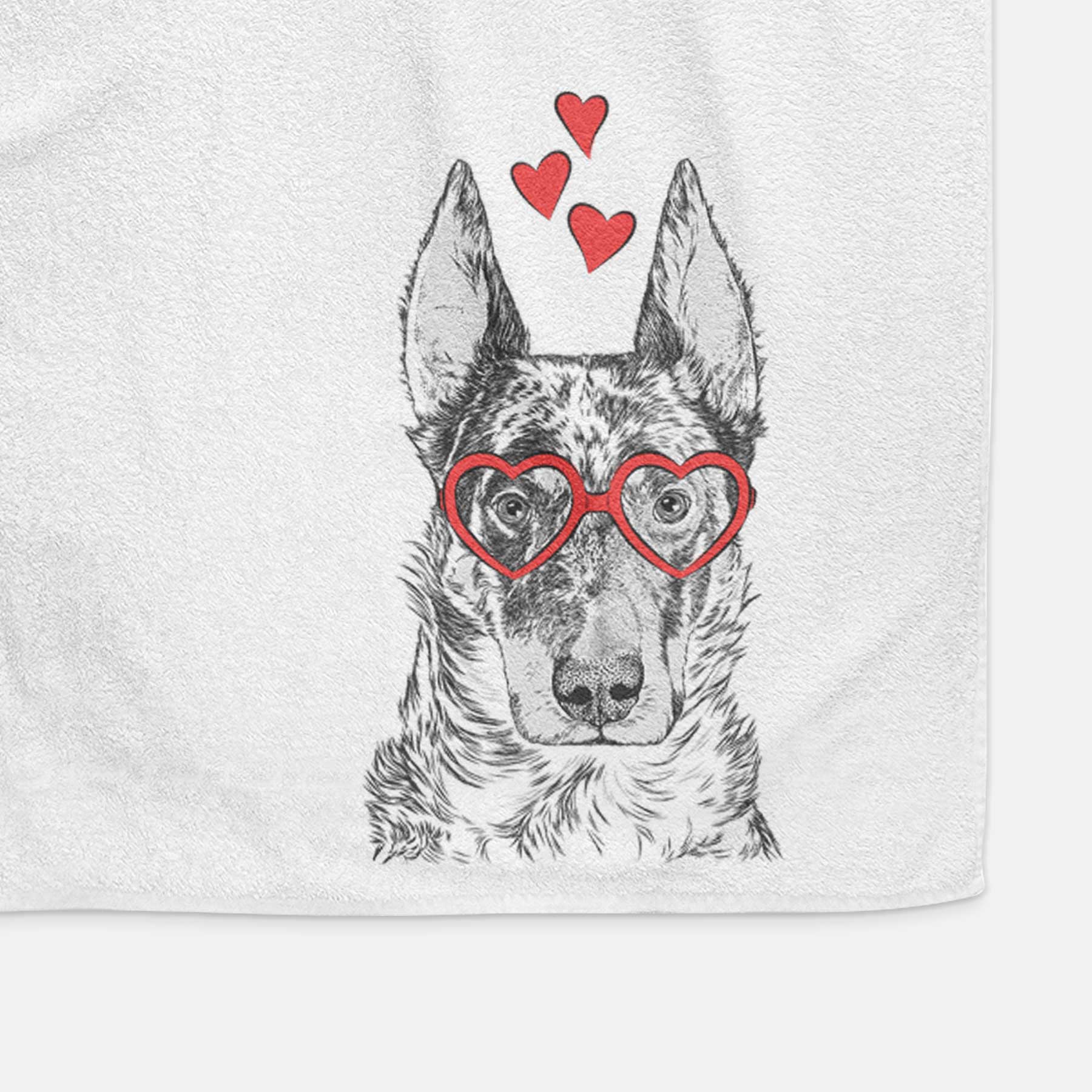 Nori the Beauceron Decorative Hand Towel