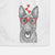 Nyx the German Shepherd Decorative Hand Towel