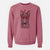 Valentine Nyx the German Shepherd - Unisex Pigment Dyed Crew Sweatshirt