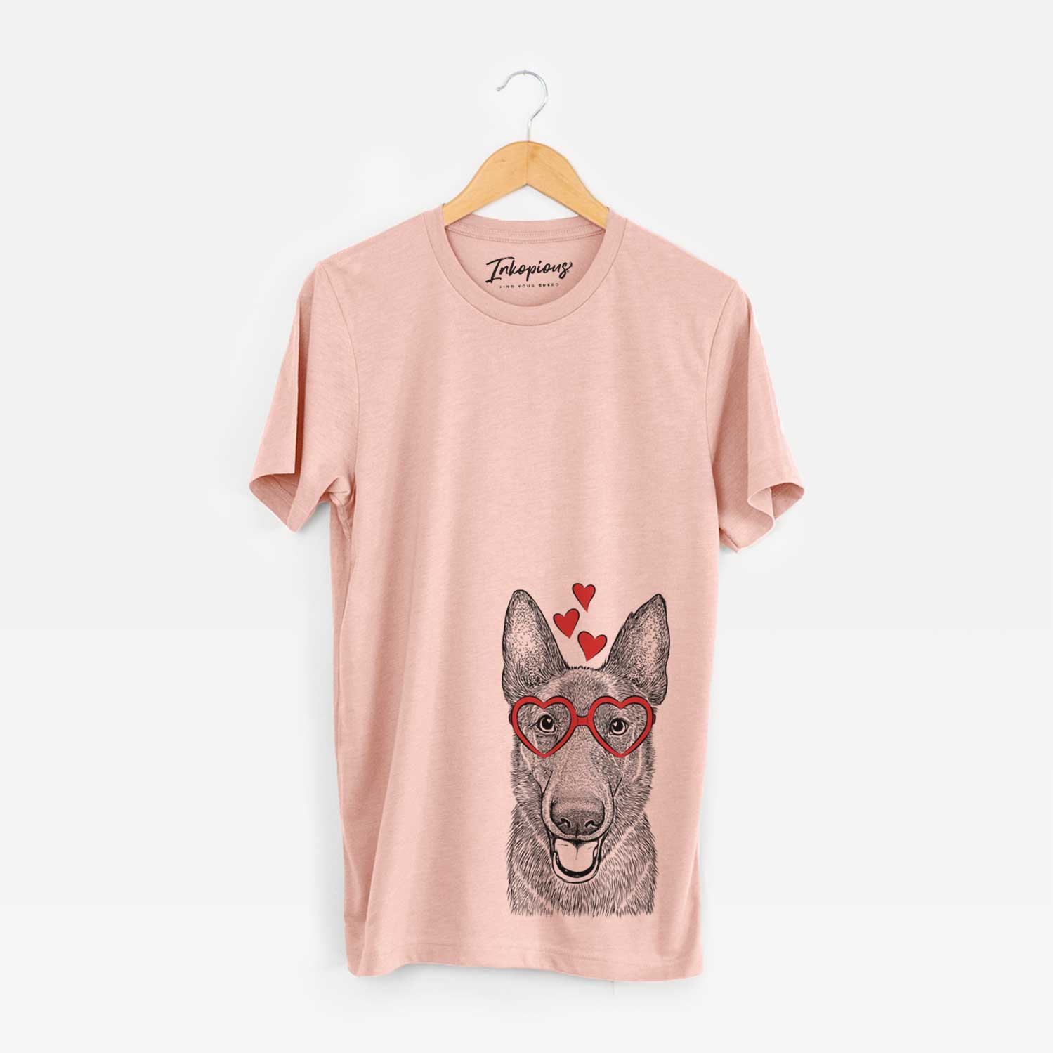 Valentine Nyx the German Shepherd - Unisex Crewneck