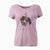 Valentine Nyx the Great Dane - Women's V-neck Shirt