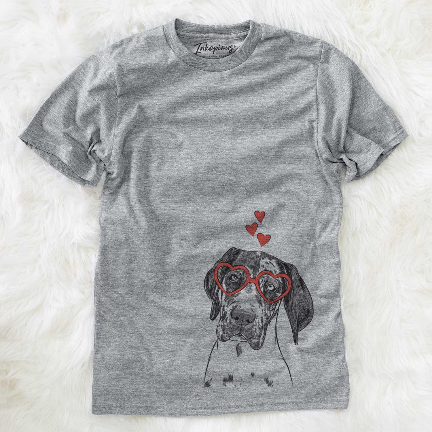 Valentine Nyx the Great Dane - Unisex Crewneck