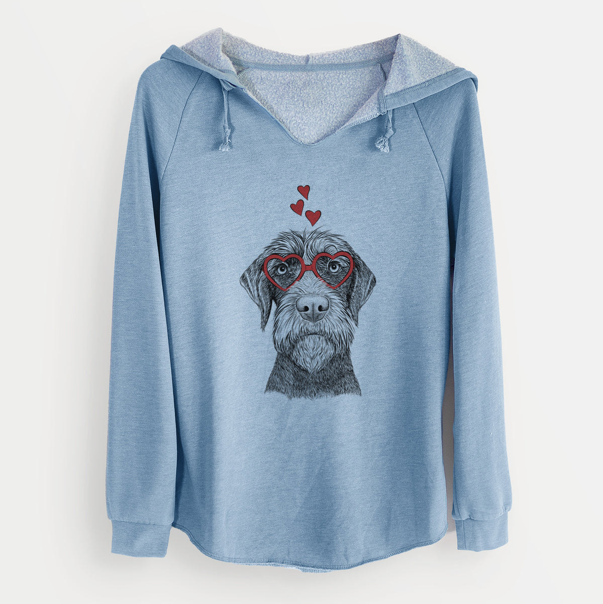 Valentine Oakley the Pudelpointer - Cali Wave Hooded Sweatshirt