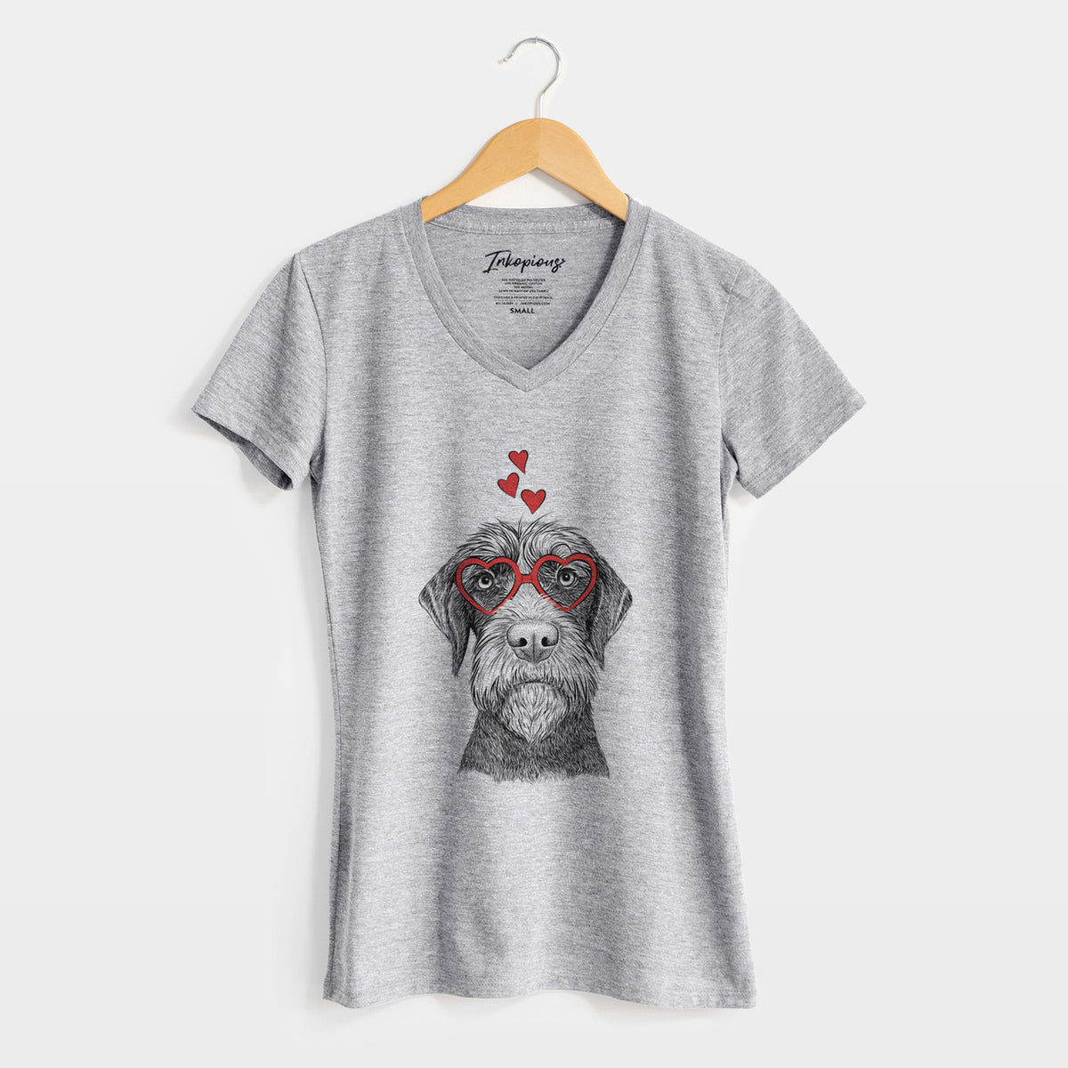 Valentine Oakley the Pudelpointer - Women's Perfect V-neck Shirt