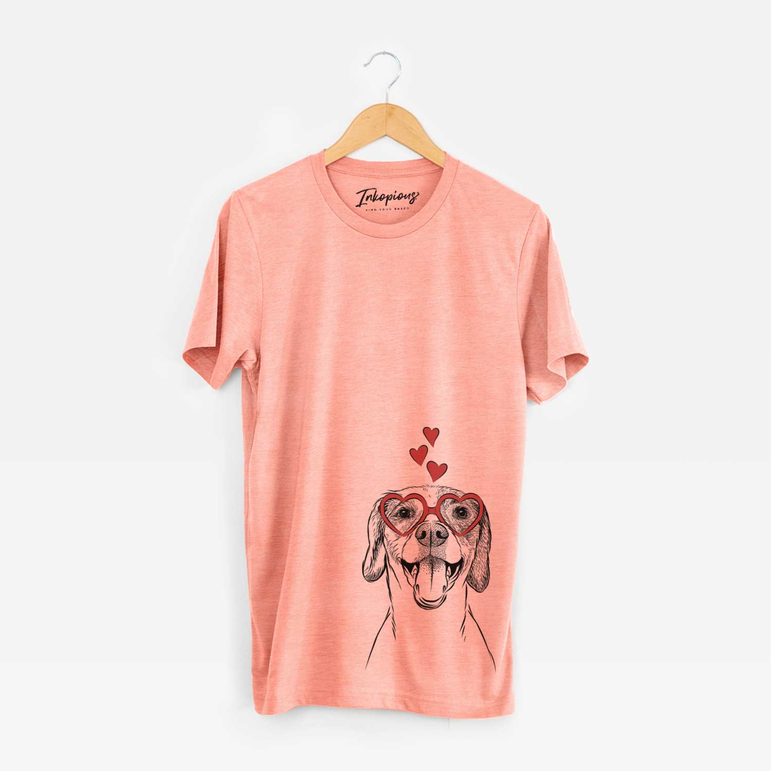 Valentine Obi the Beagle Mix - Unisex Crewneck