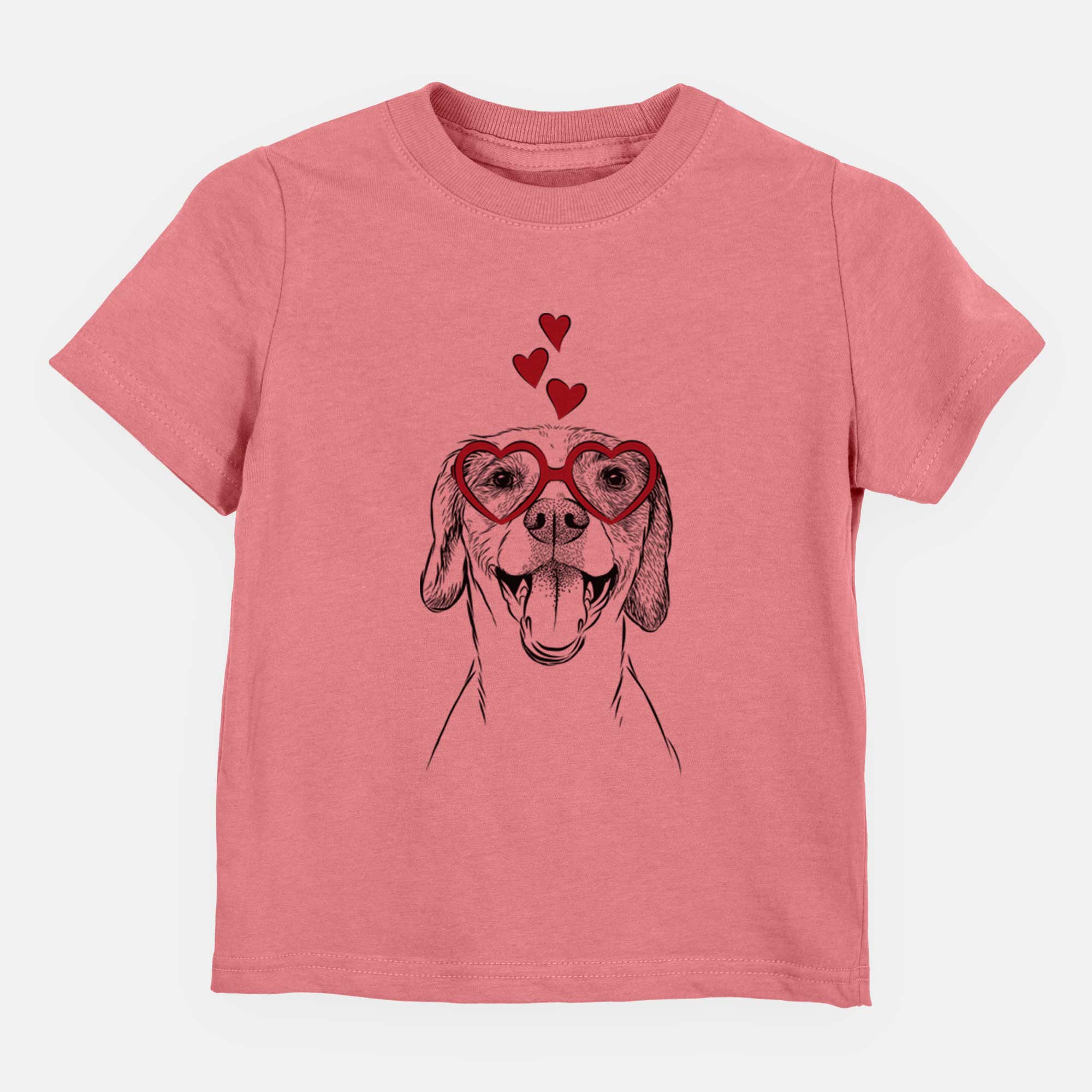 Valentine Obi the Beagle Mix - Kids/Youth/Toddler Shirt