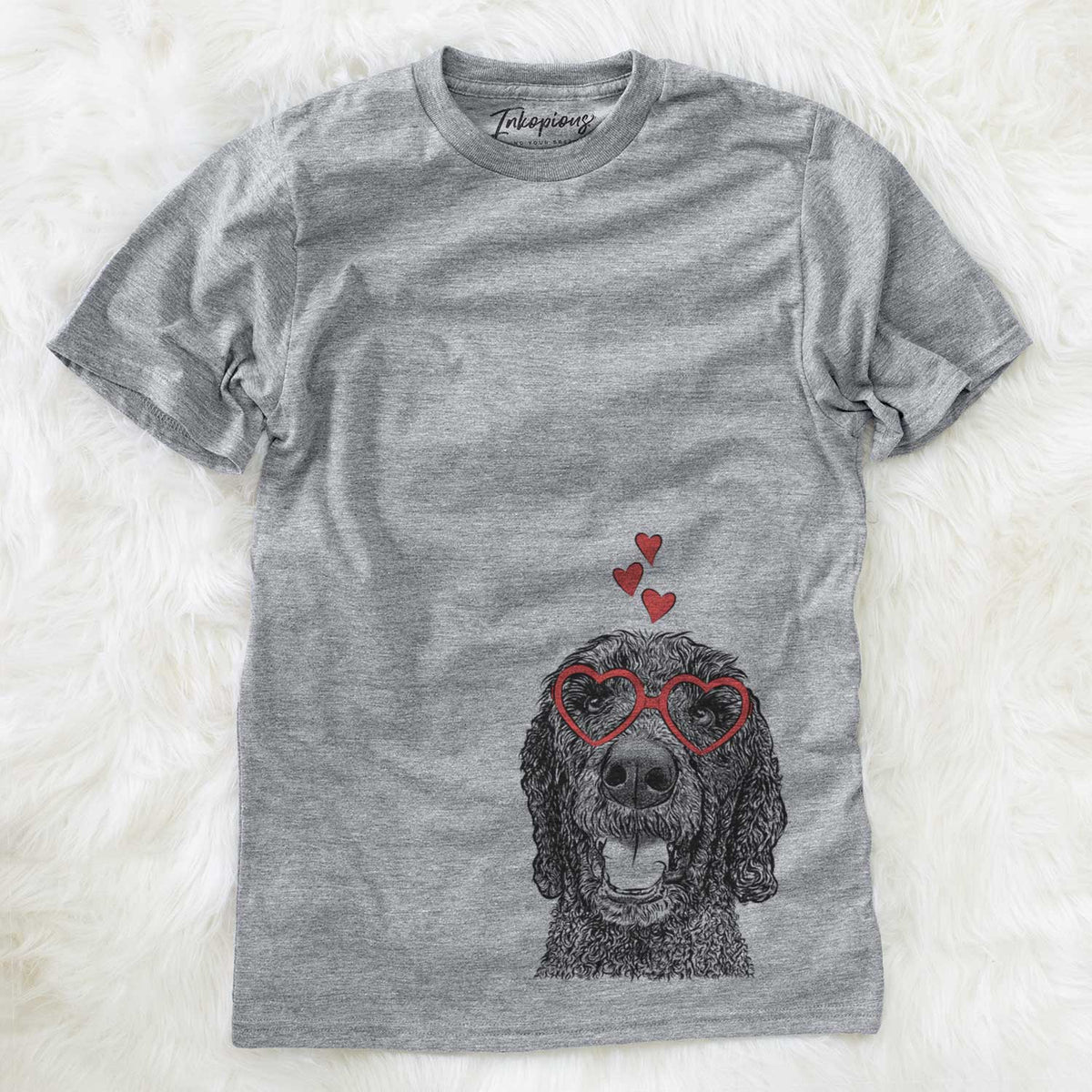 Valentine Obi James the Goldendoodle - Unisex Crewneck