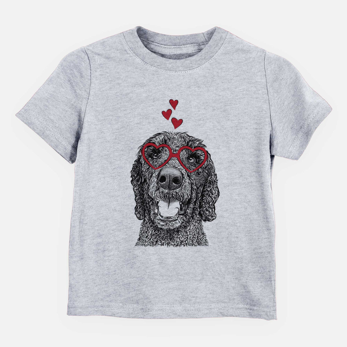 Valentine Obi James the Goldendoodle - Kids/Youth/Toddler Shirt