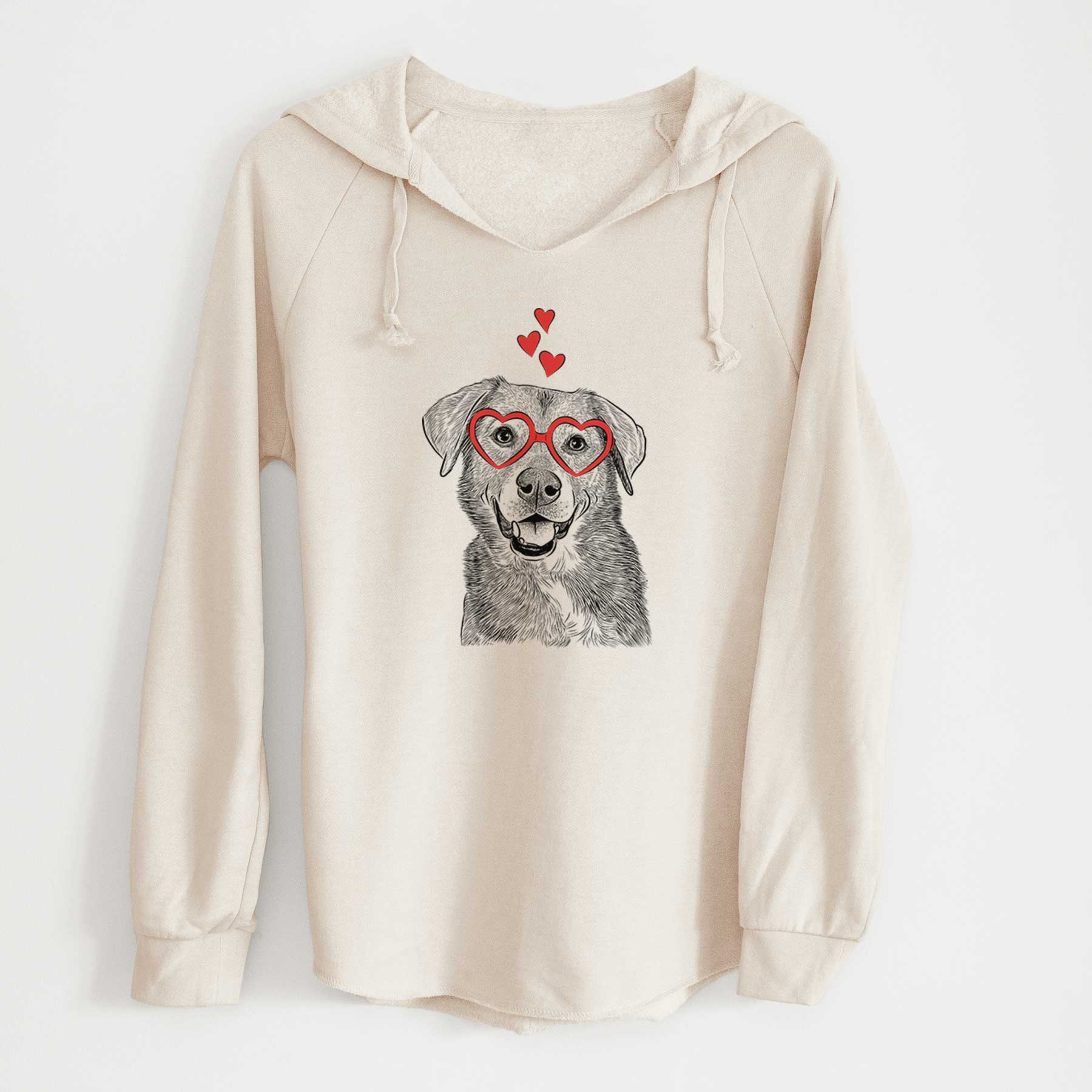 Valentine Oliver the Mixed Breed - Cali Wave Hooded Sweatshirt