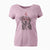 Valentine Oliver the Mixed Breed - Women's V-neck Shirt