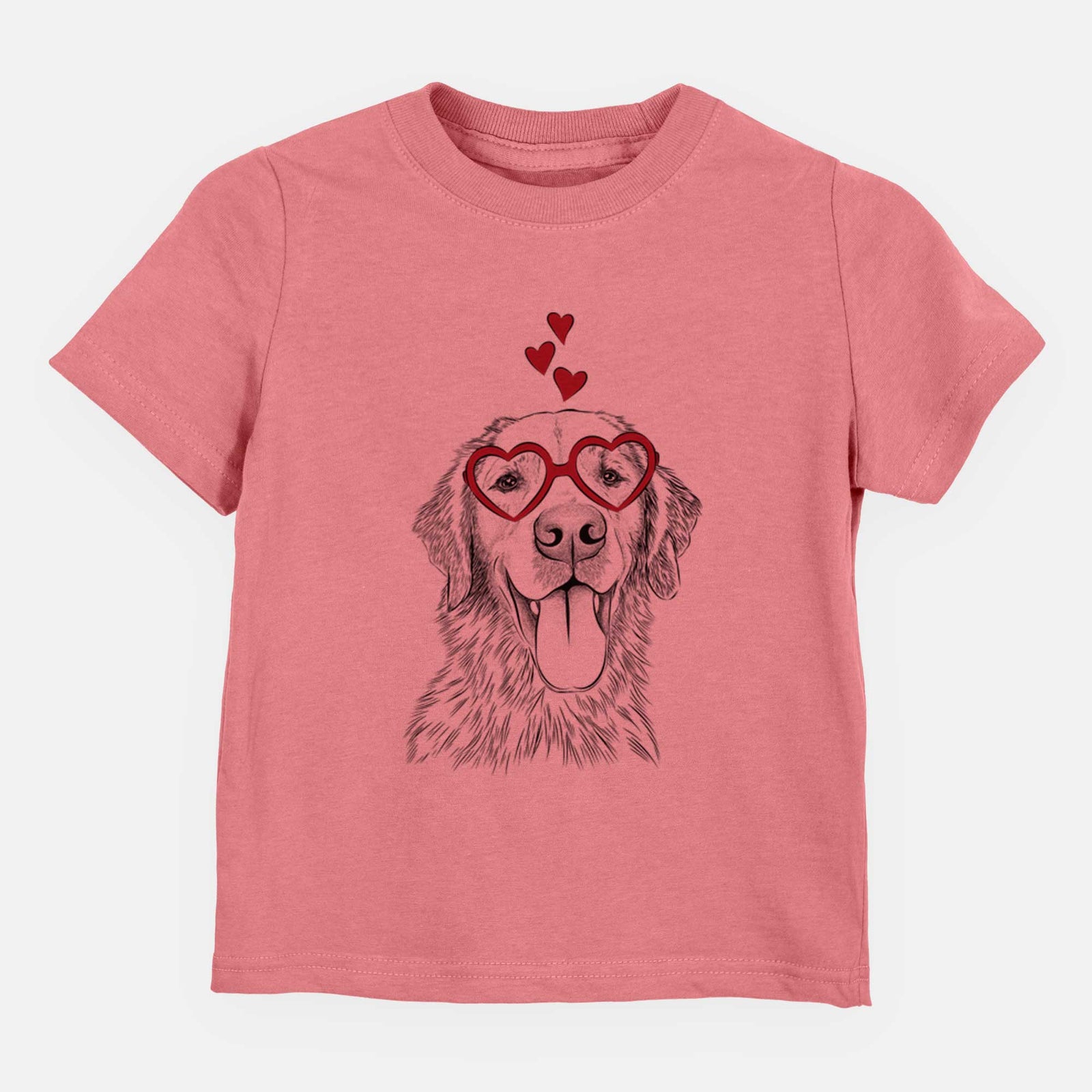 Valentine Oliver Tredup the Golden Retriever - Kids/Youth/Toddler Shirt