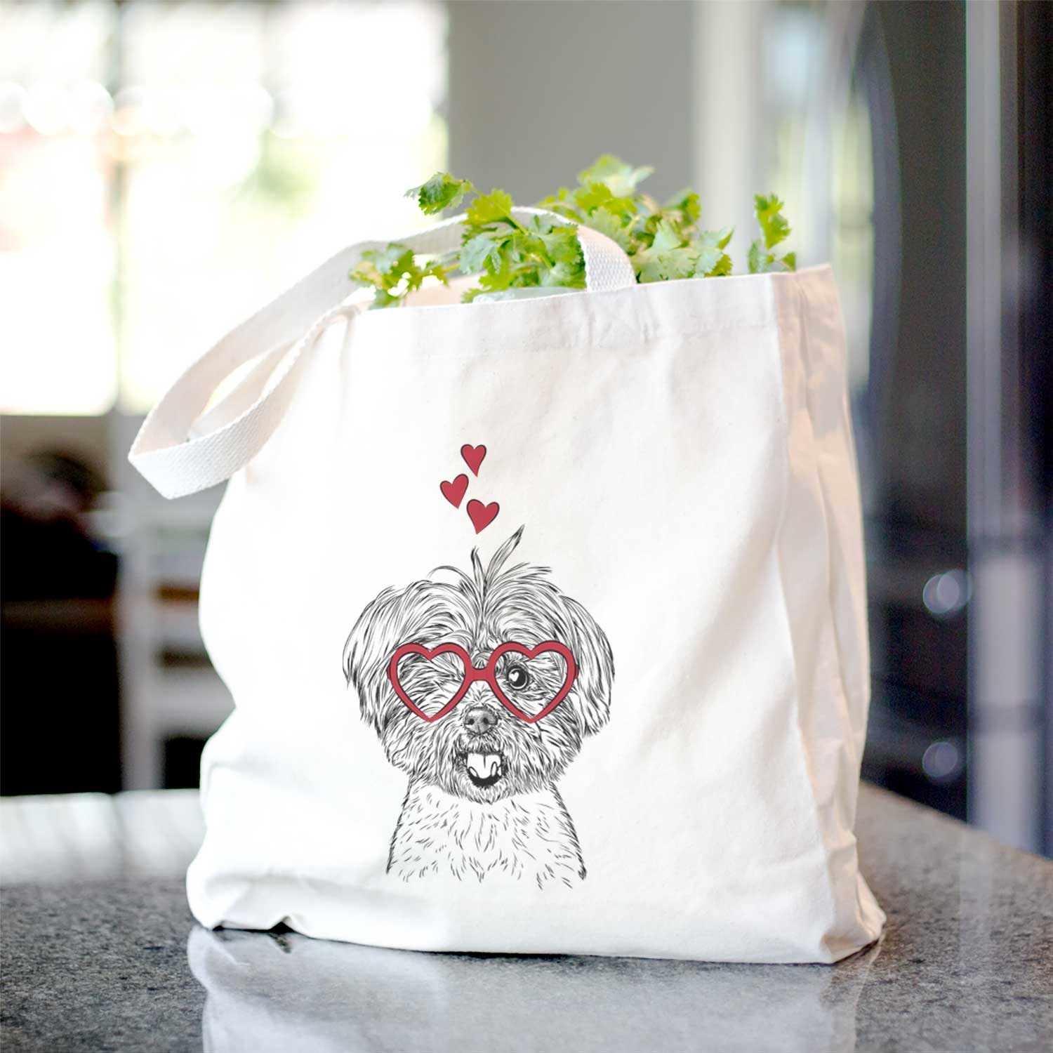 Oliver the Yorkie Mix - Tote Bag