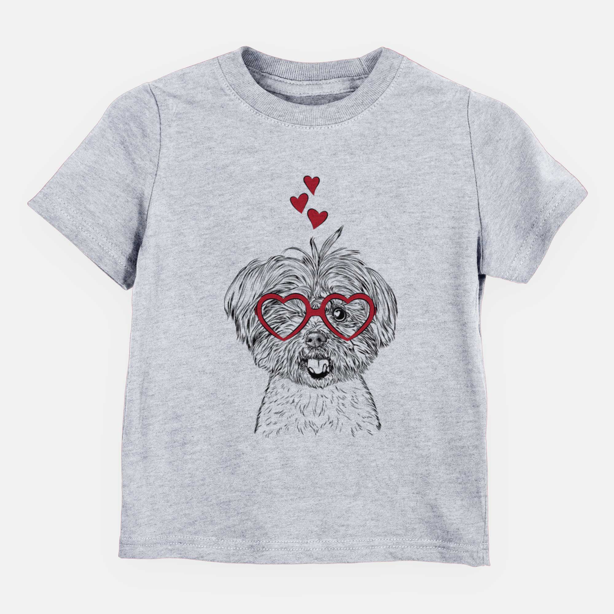 Valentine Oliver the Yorkie Mix - Kids/Youth/Toddler Shirt