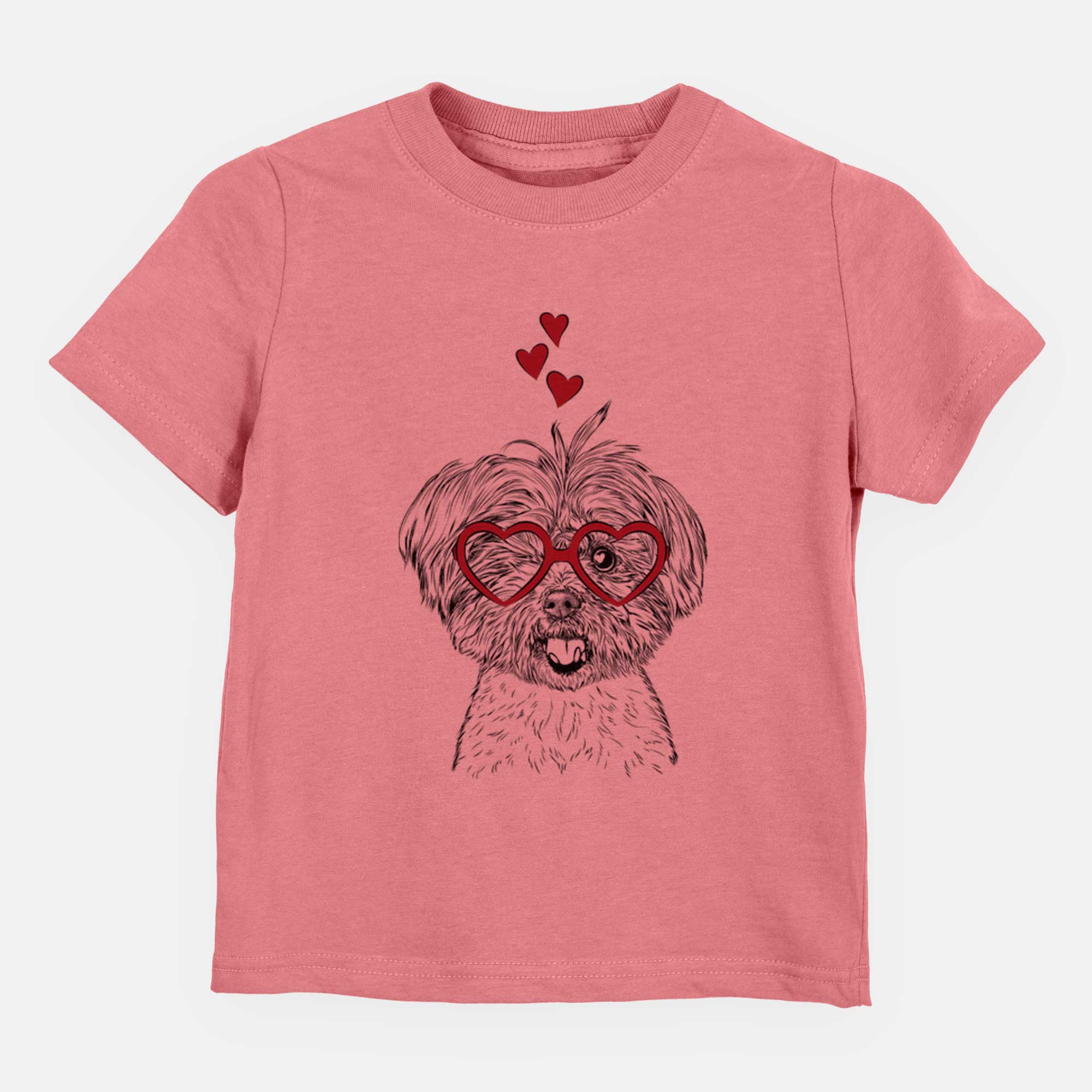 Valentine Oliver the Yorkie Mix - Kids/Youth/Toddler Shirt