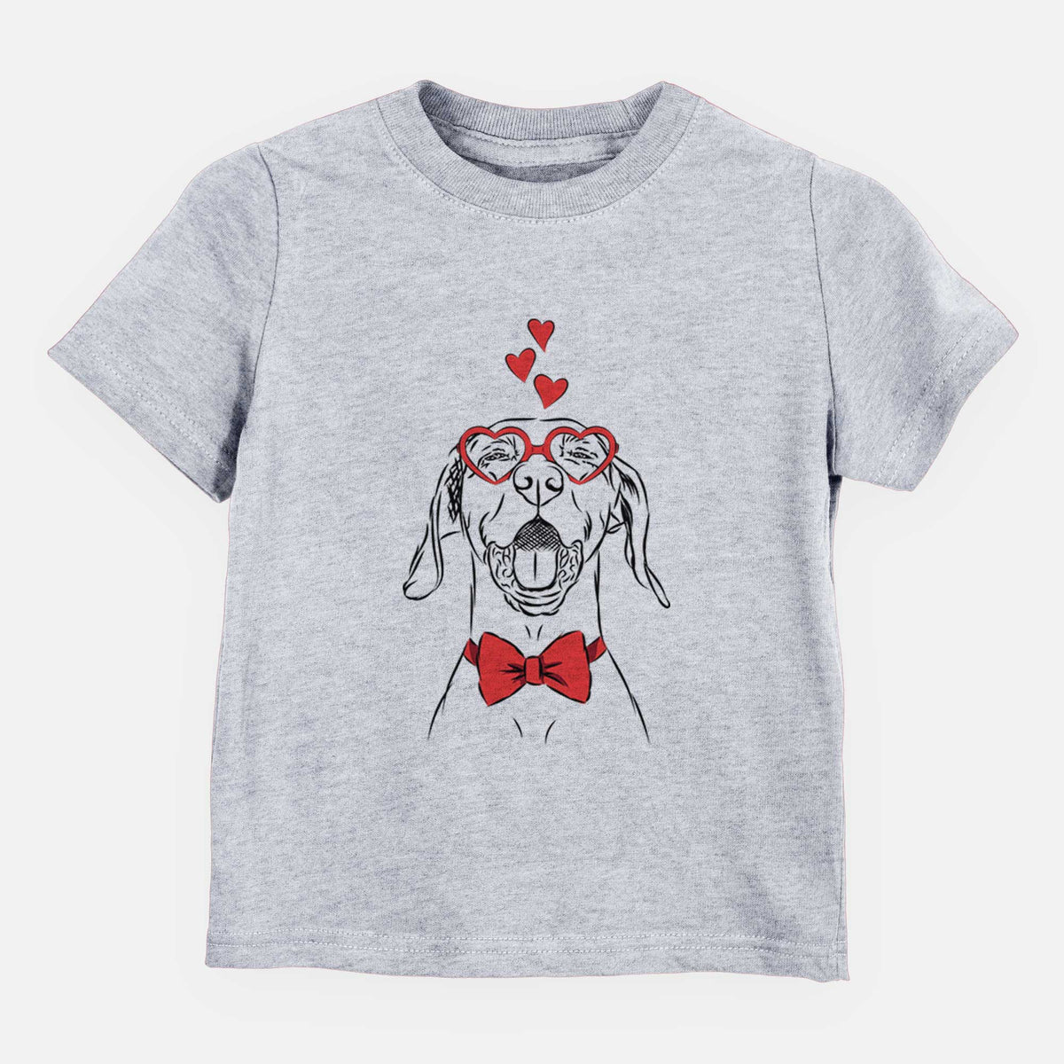 Valentine Ollie the Vizsla - Kids/Youth/Toddler Shirt