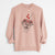 Valentine Oquirrh the Vizsla - Unisex Pigment Dyed Crew Sweatshirt