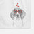 Orin the Treeing Walker Coonhound Decorative Hand Towel