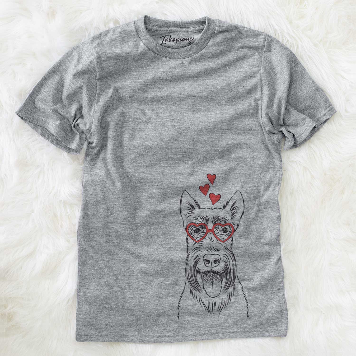 Valentine Oswald the Scottish Terrier - Unisex Crewneck