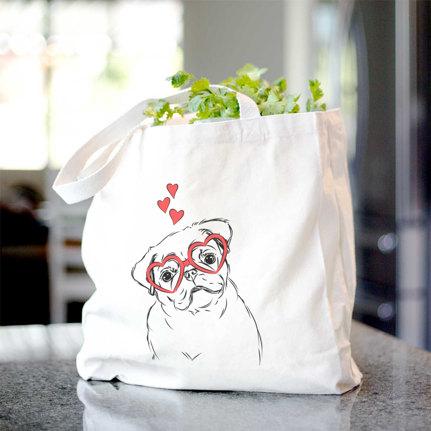 Otis the Pug - Tote Bag