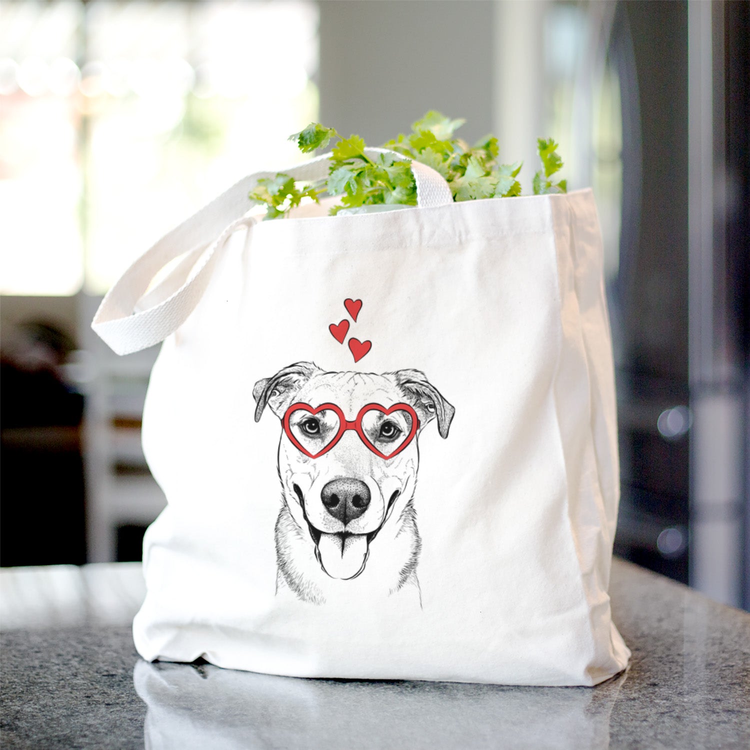 Padre the Pitbull Mix - Tote Bag