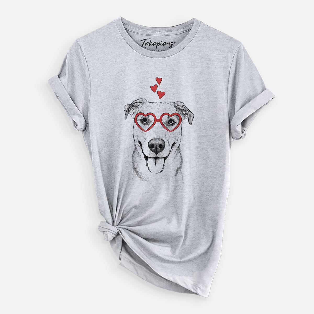 Valentine Padre the Pitbull Mix - Unisex Crewneck