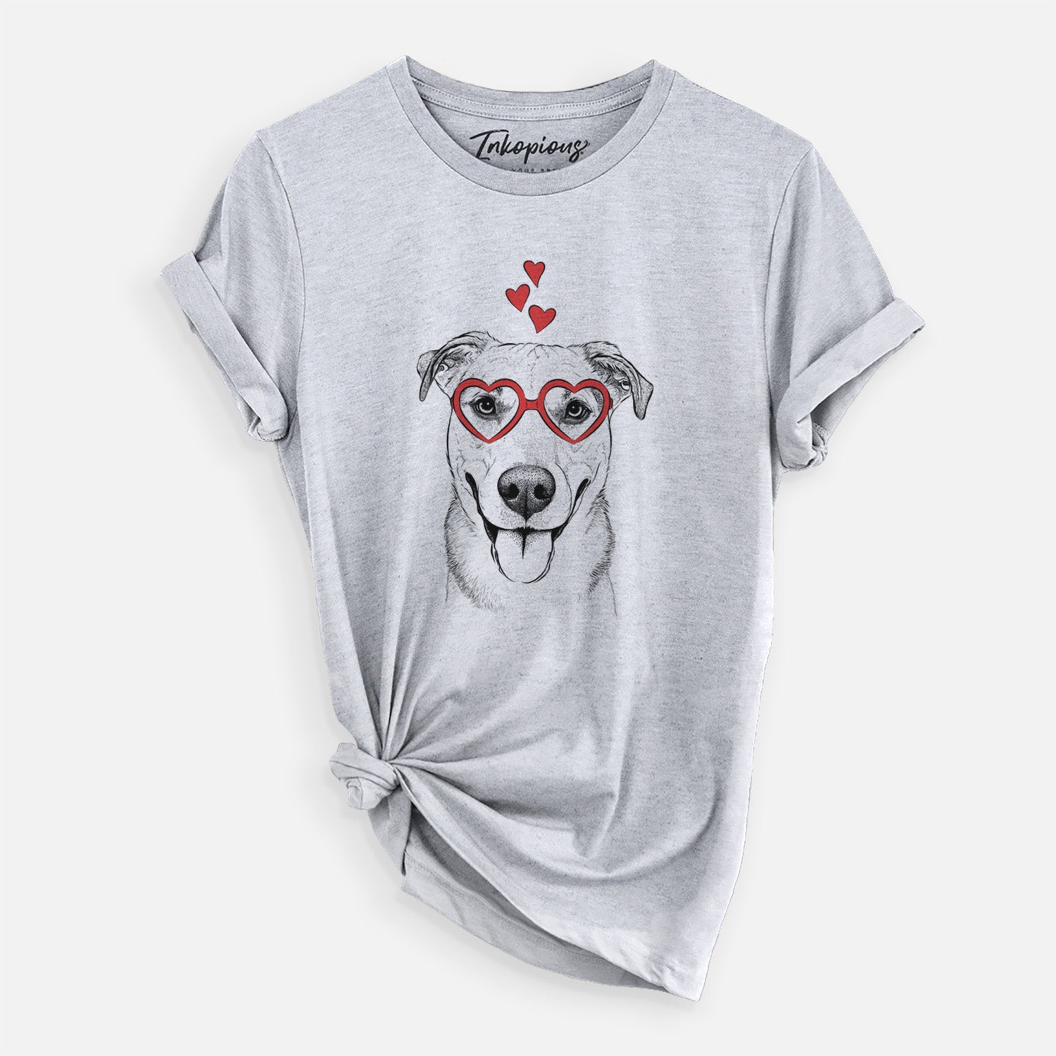 Valentine Padre the Pitbull Mix - Unisex Crewneck
