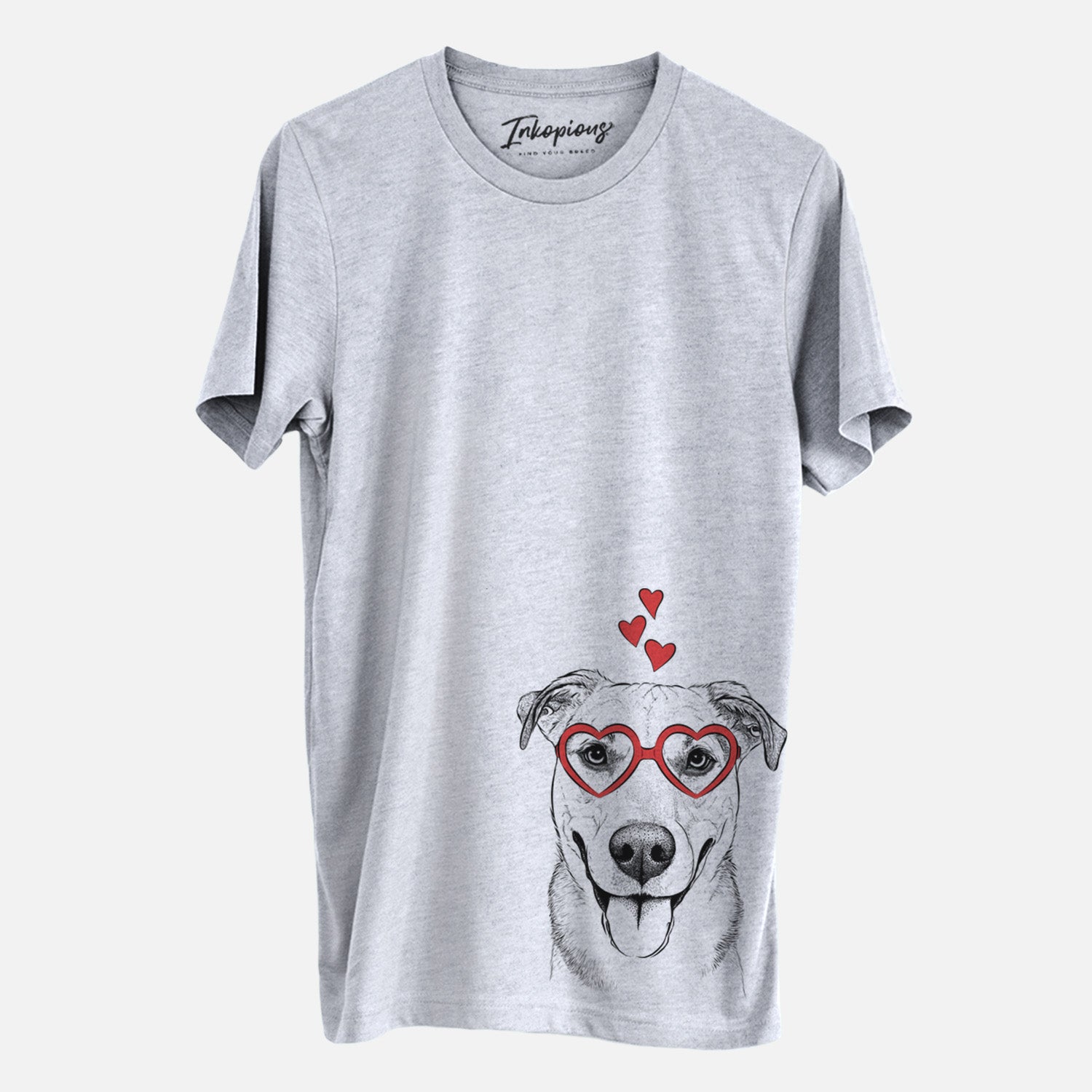 Valentine Padre the Pitbull Mix - Unisex Crewneck