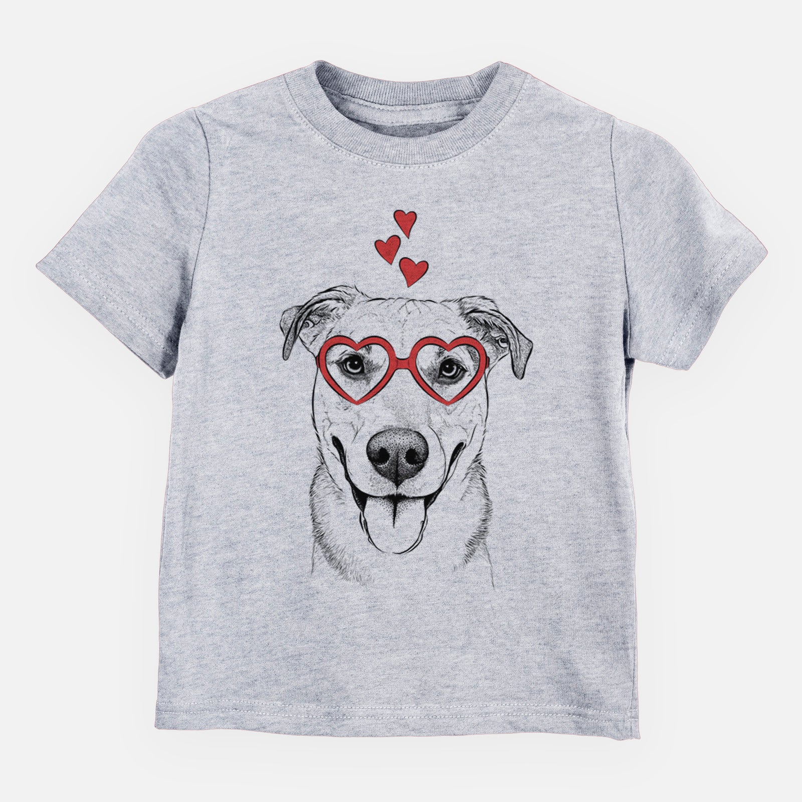 Valentine Padre the Pitbull Mix - Kids/Youth/Toddler Shirt