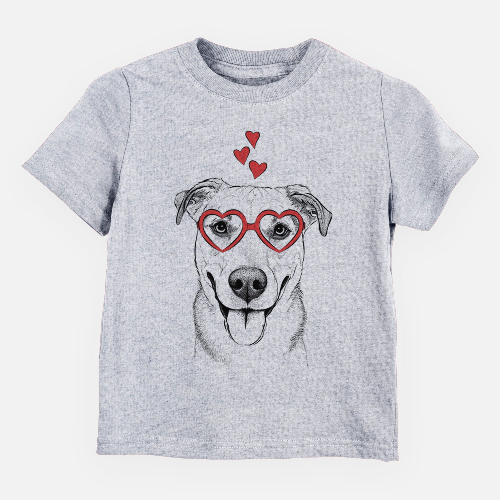 Valentine Padre the Pitbull Mix - Kids/Youth/Toddler Shirt