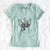 Valentine Paris the Chihuahua - Women's V-neck Shirt