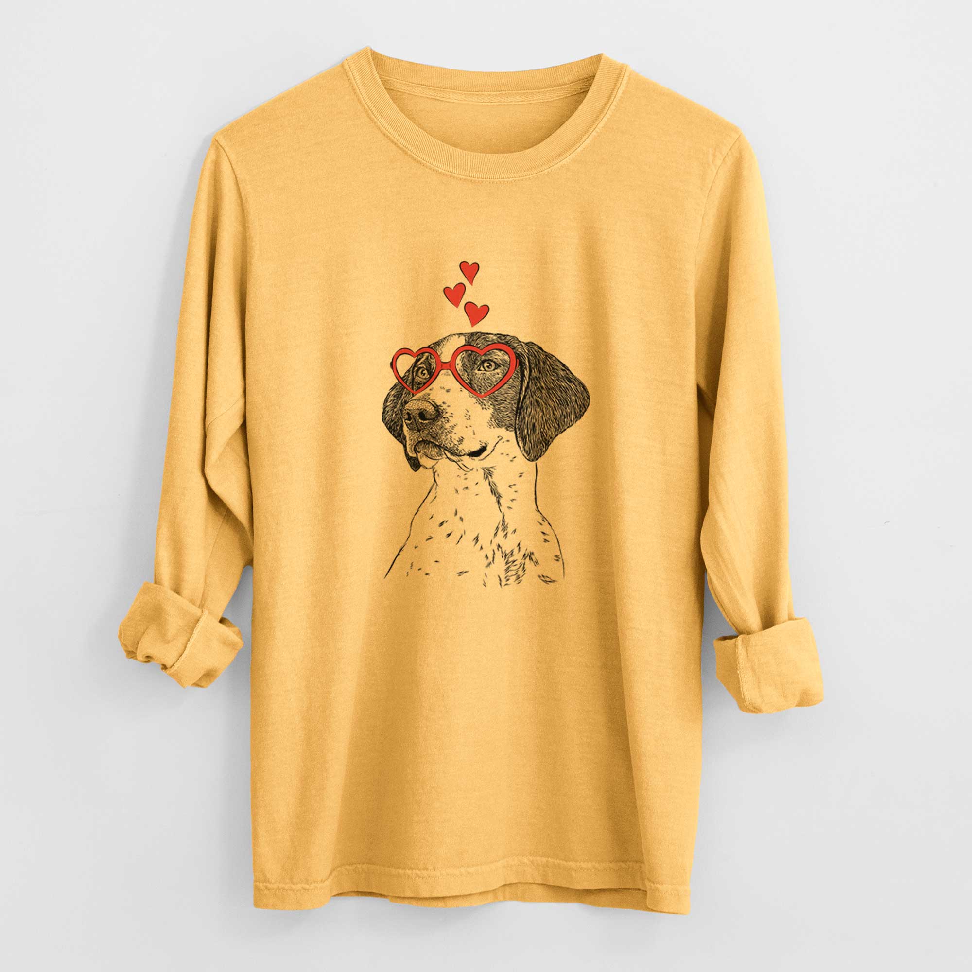 Valentine Payton the Mixed Breed - Heavyweight 100% Cotton Long Sleeve