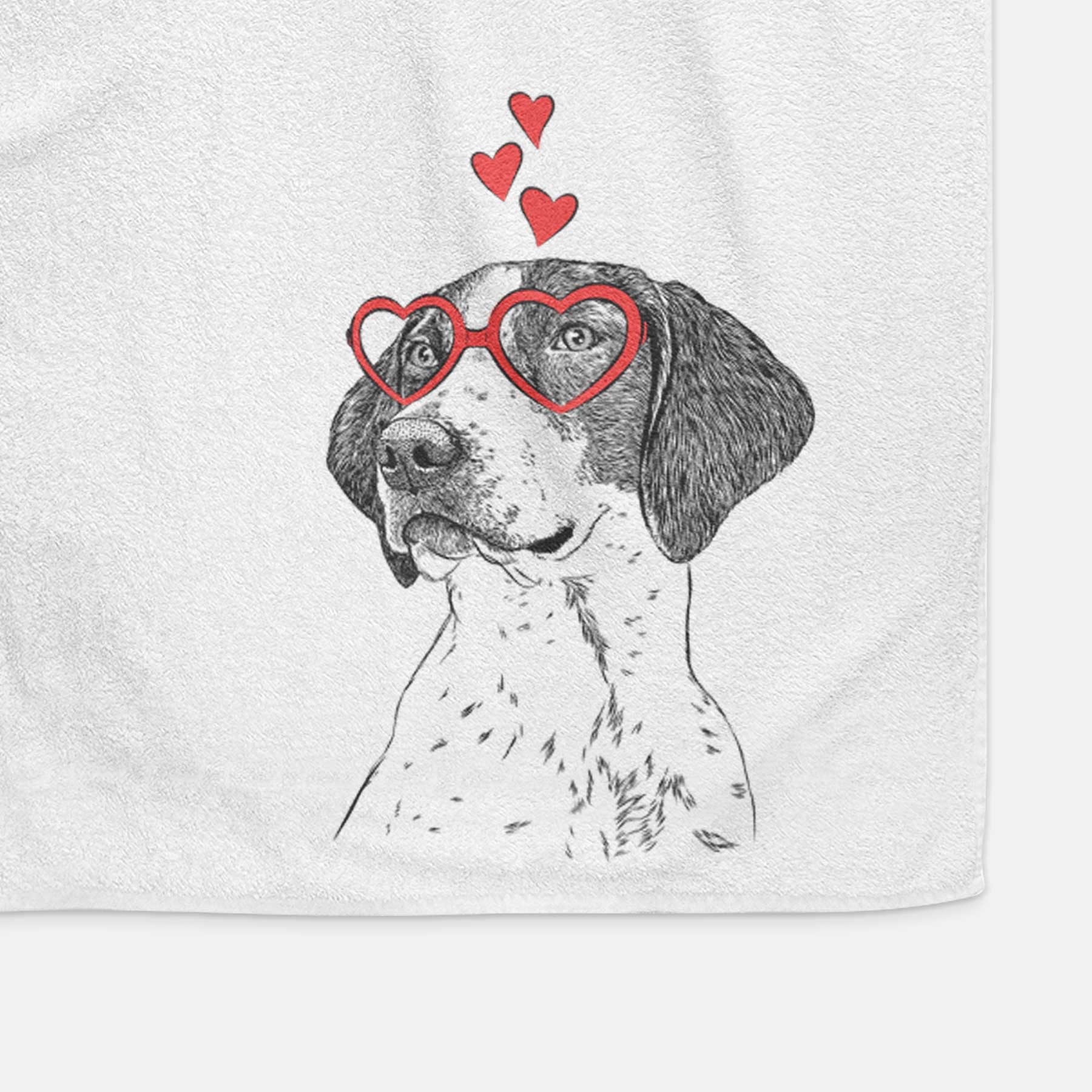 Payton the Mixed Breed Decorative Hand Towel