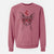 Valentine Peanut the Chihuahua - Unisex Pigment Dyed Crew Sweatshirt