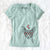 Valentine Peanut the Chihuahua - Women's V-neck Shirt