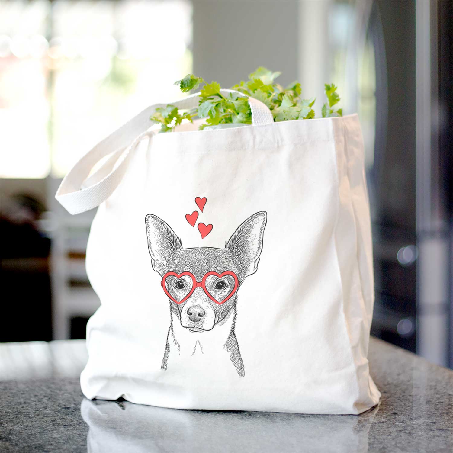 Peanut the Chihuahua - Tote Bag