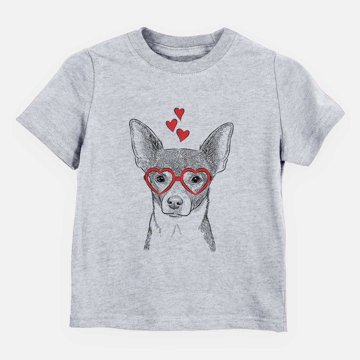 Valentine Peanut the Chihuahua - Kids/Youth/Toddler Shirt