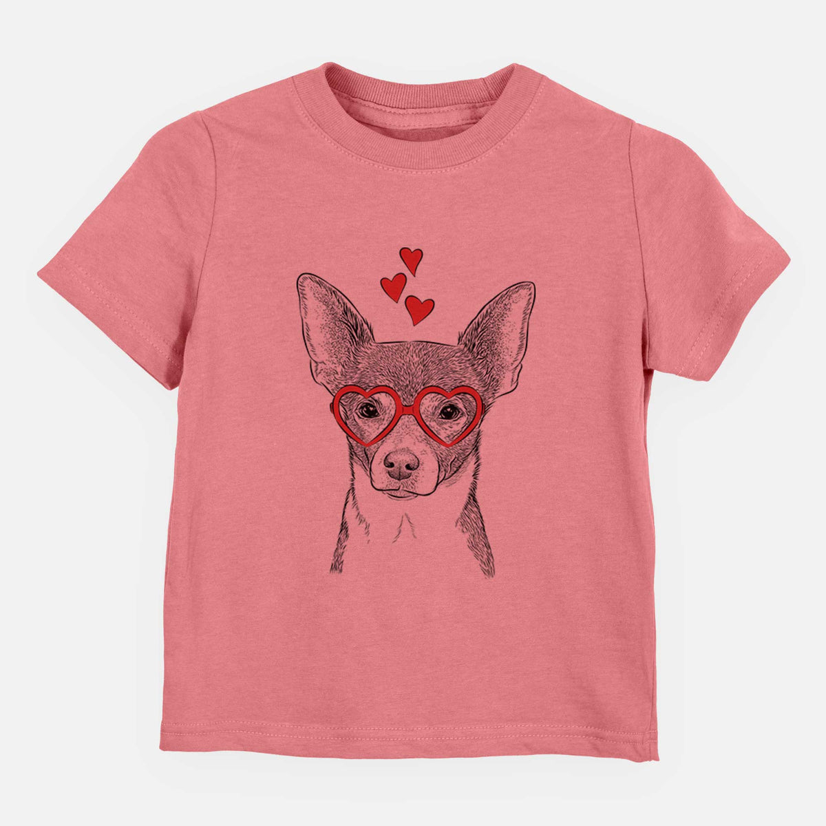 Valentine Peanut the Chihuahua - Kids/Youth/Toddler Shirt
