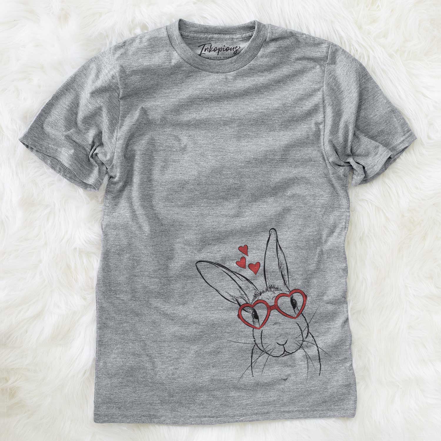 Valentine Penny the Belgian Hare - Unisex Crewneck