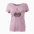 Valentine Pepper the Shihpoo - Women's V-neck Shirt