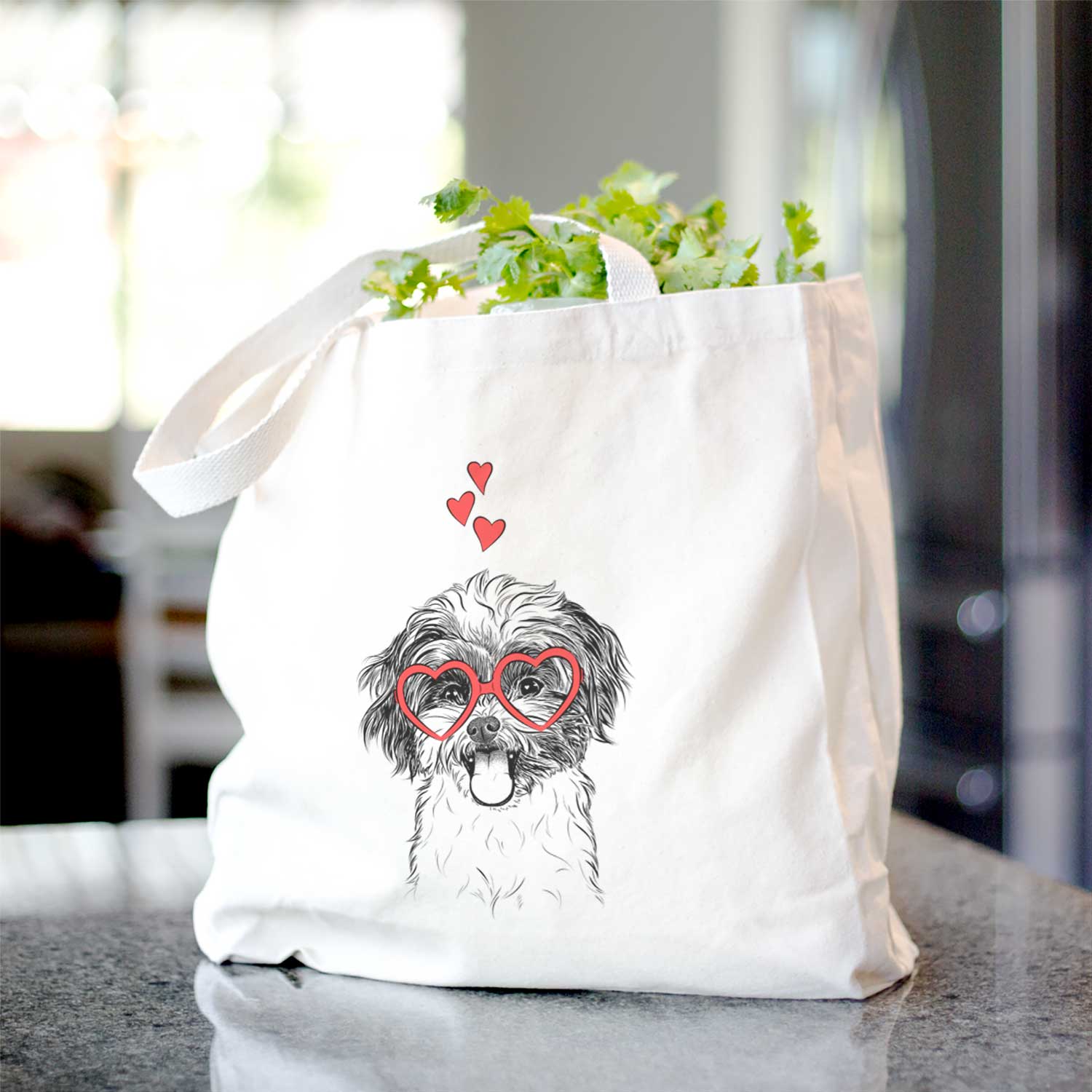 Pepper the Shihpoo - Tote Bag