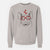 Valentine Perry the Pig - Unisex Pigment Dyed Crew Sweatshirt