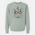 Valentine Perry the Pig - Unisex Pigment Dyed Crew Sweatshirt