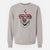 Valentine Petrah the Staffy Mix - Unisex Pigment Dyed Crew Sweatshirt