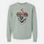 Valentine Petrah the Staffy Mix - Unisex Pigment Dyed Crew Sweatshirt