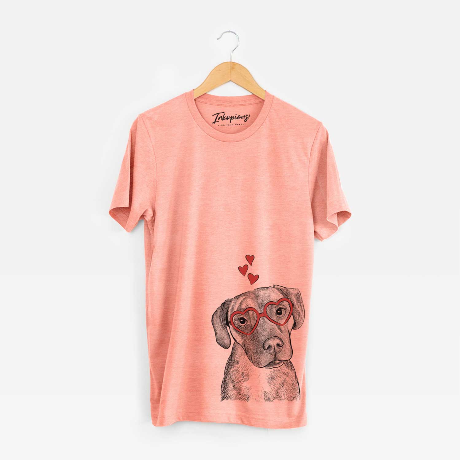 Valentine Peyton Manning the Beagle Bulldog Mix - Unisex Crewneck