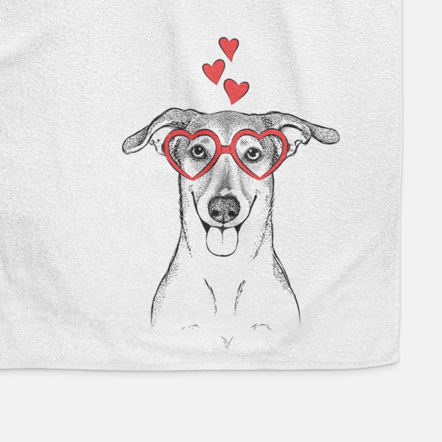 Phoebe the Corgi Mix Decorative Hand Towel