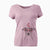 Valentine Phoebe the Corgi Mix - Women's V-neck Shirt